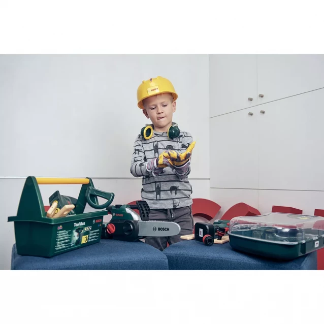 Іграшкова ланцюгова пилка з обладнанням Bosch (8532) - 10