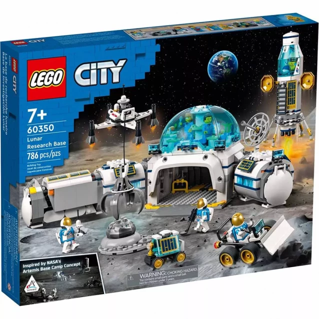 Конструктор LEGO City Лунная исследовательская база (60350) - 1