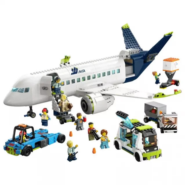 Конструктор LEGO City Пассажирский самолет (60367) - 3