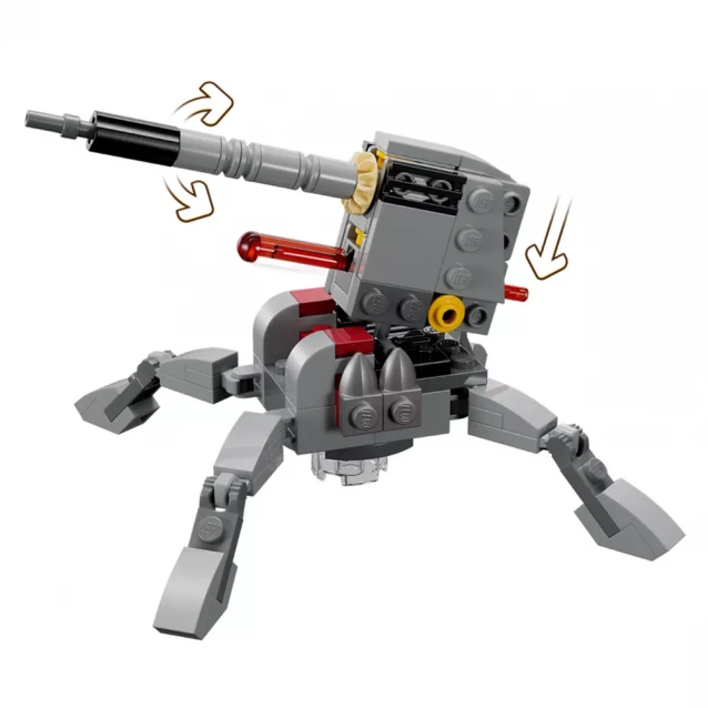 Конструктор LEGO Star Wars Бойовий пакет Війни Клонів (75345) - 5