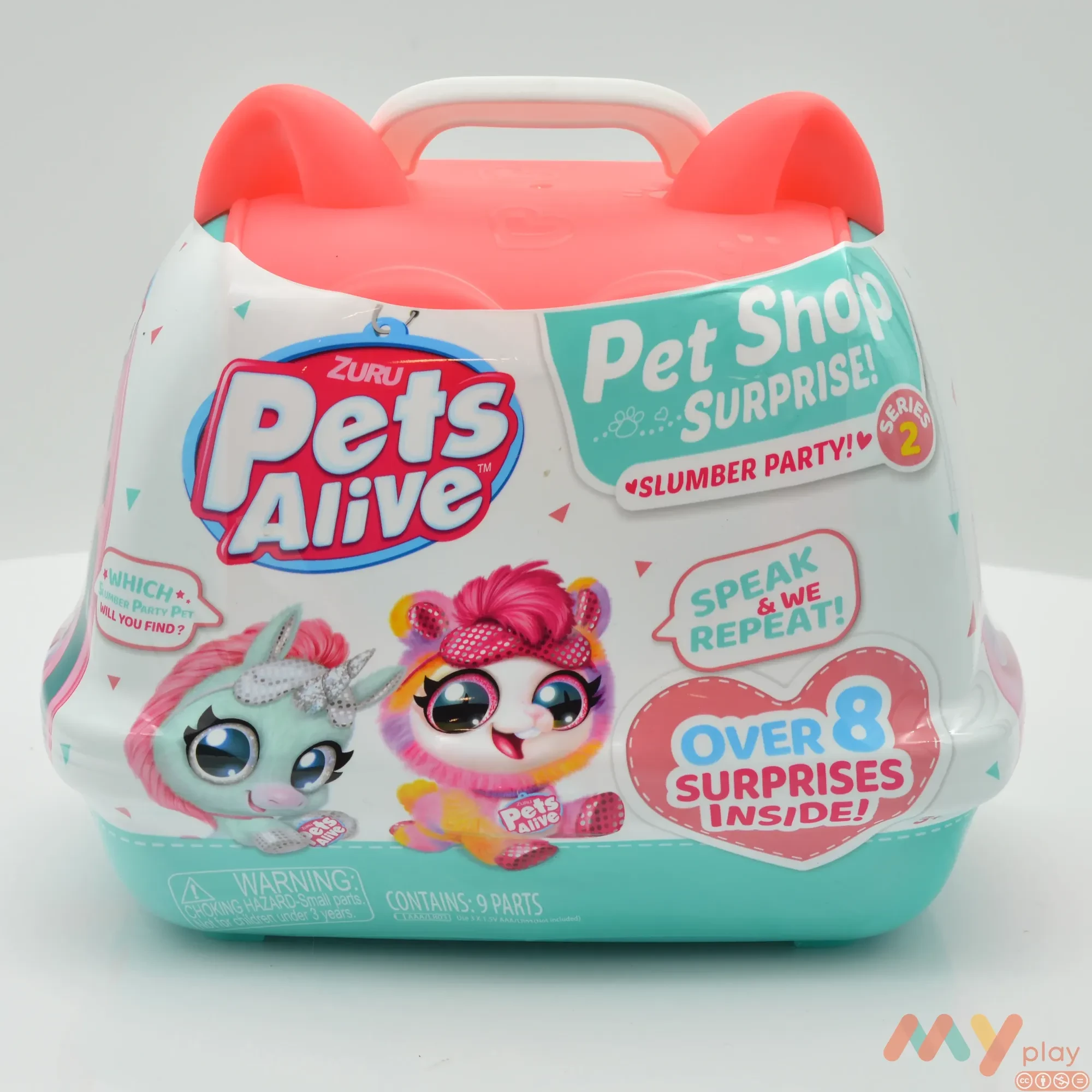 Іграшка інтерактивна Pets & Robo Alive Pet Shop Surprise Повторюшка-сплюшка в асортименті (9532) - ФОТО в 360° - 1