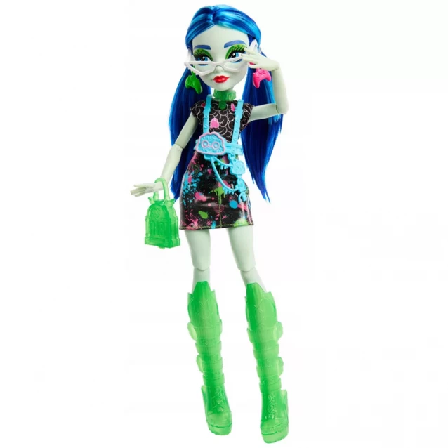 Кукла с сюрпризами Monster High Неоновые и бомбардировщики Ужас-секреты Гулии (HNF81) - 3