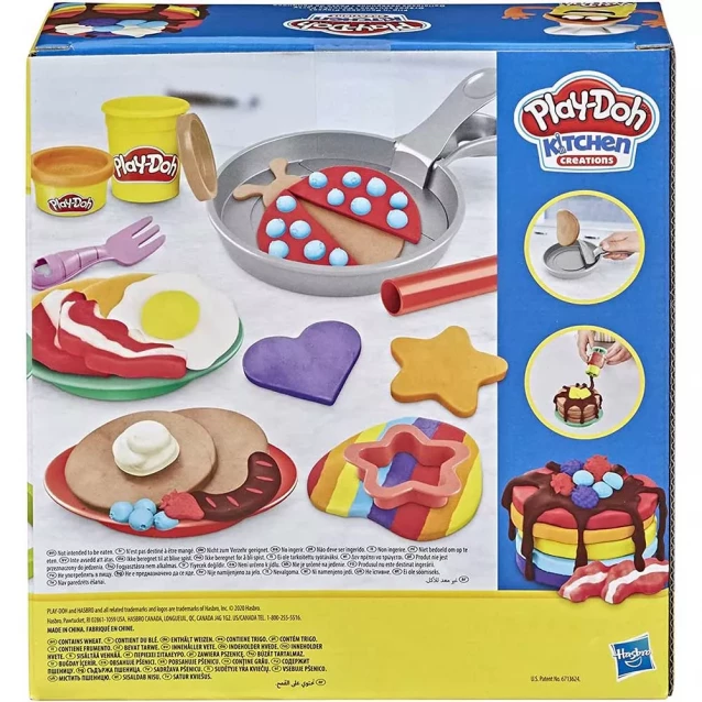 Набір для творчості з пластиліном Play-Doh Млинці (F1279) - 3