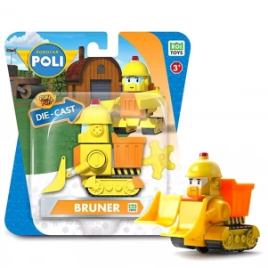 Машинка Robocar Poli Die Cast Брунер (MRT-0608) дитяча іграшка