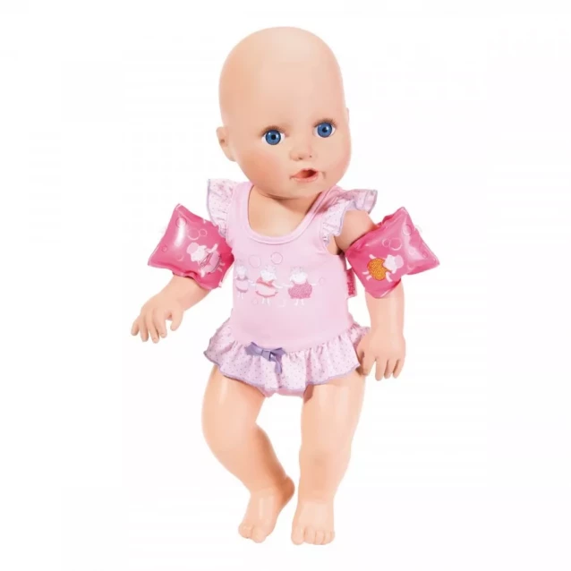 Інтерактивна лялька BABY ANNABELL - НАВЧИ МЕНЕ ПЛАВАТИ (43 cm, з аксесуарами, плаває у воді) - 1