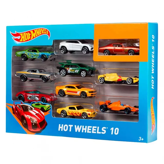 Базові машинки Hot Wheels 10 од. у комплекті (54886) - 3