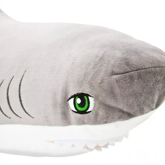 М'яка іграшка WP Merchandise! Акула сіра 100 см (FWPTSHARK22GR0100) - 4