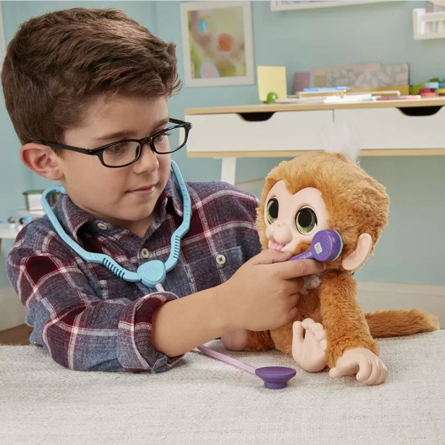 Інтерактивна іграшка FurReal Friends Мавпа Занді у доктора (E0367EU40) - 10