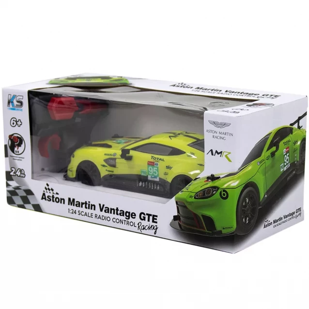 Автомобіль KS DRIVE на р/к - ASTON MARTIN NEW VANTAGE GTE (1:24, 2.4Ghz, зелений) - 9