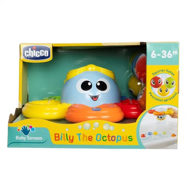Chicco Іграшка для ванни "Восьминіг Біллі" 10037.00 - 2