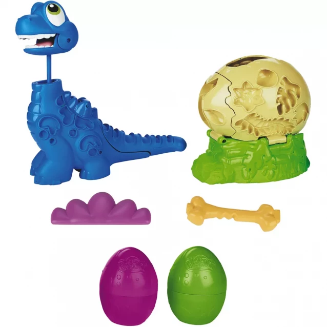Набір пластиліну Play-Doh Великий Бронто (F1503) - 4