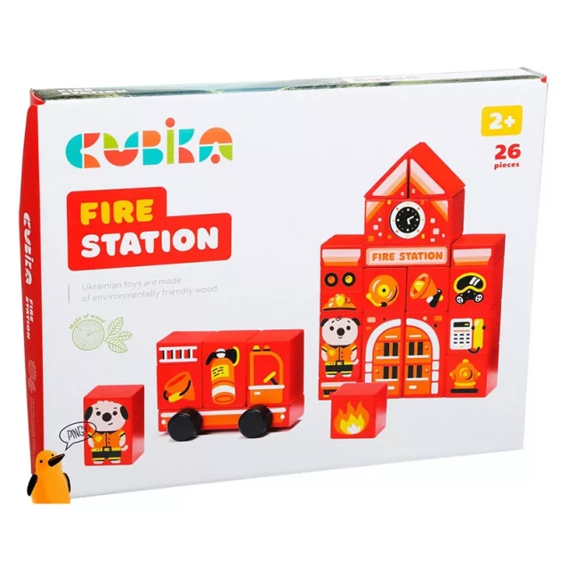Детский конструктор Fire station - 2