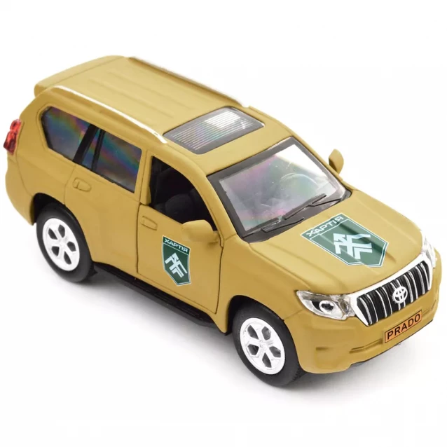 Автомодель TechnoDrive Шеврони Героїв Toyota Prado Хартія (KM6188) - 7