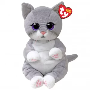 М'яка іграшка TY Beanie Bellies Кошеня сіре Morgan 25 см (43203) дитяча іграшка
