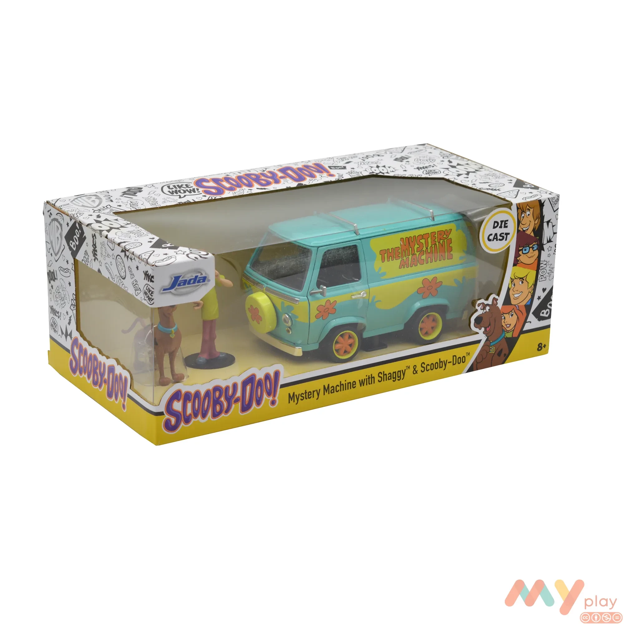 Машинка Jada Scooby-Doo з фігурками 1:24 (253255024) - ФОТО в 360° - 1