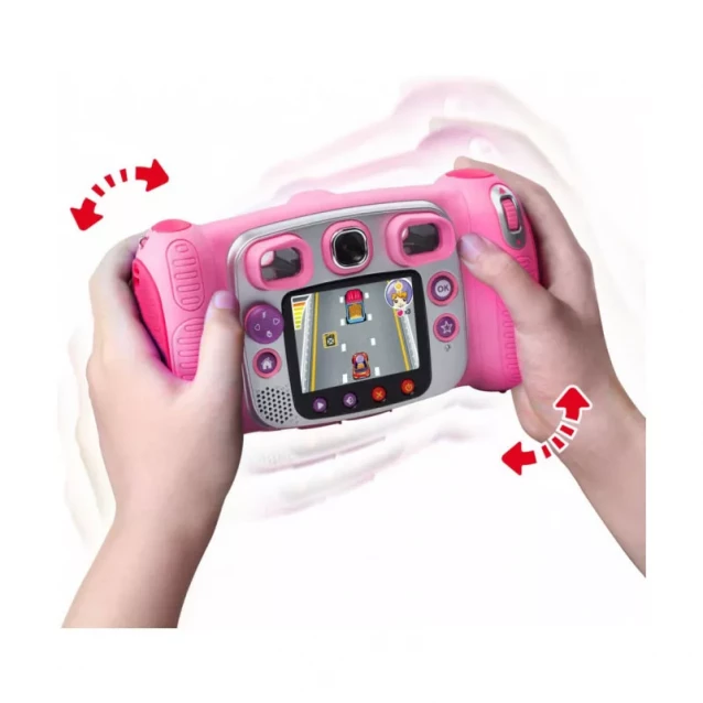 Дитяча цифрова фотокамера Vtech Kidizoom DUO Pink (80-170853) - 4