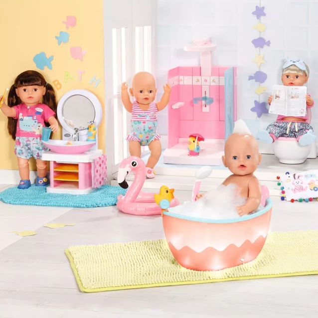 Автоматическая ванночка для куклы Baby Born Легкое купание (835784) - 9