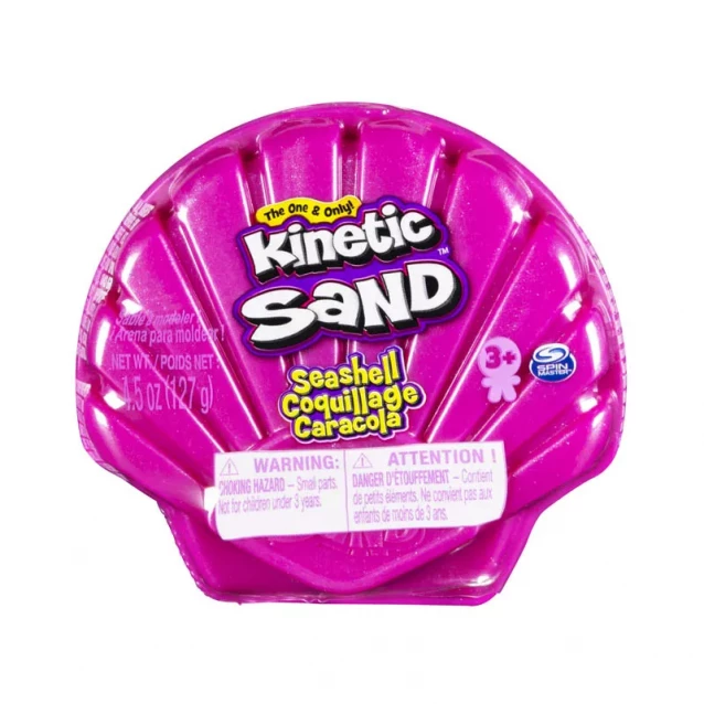 Кинетический песок KINETIC SAND & KINETIC ROCK Ракушка розовая (71482P) - 1