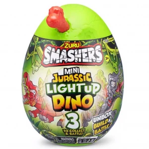 Ігровий набір Smashers Mini Jurassic Light Up Dino Стегозавр (74107D) дитяча іграшка