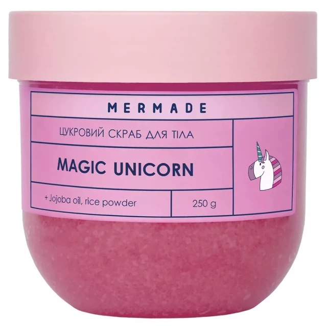 Цукровий скраб для тіла Mermade Magic Unicorn 250 г (MRSS0003) - 1