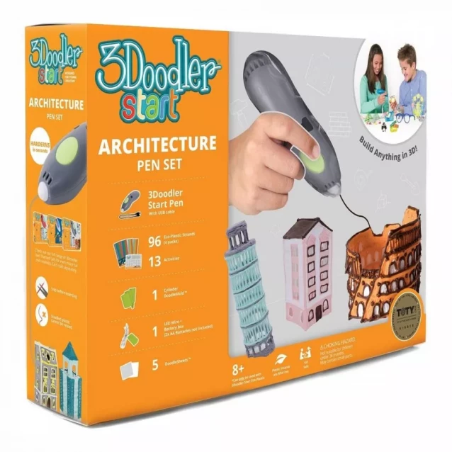 3D-ручка 3Doodler Start Архітектор (3DS-ARCP-MUL-R) - 1