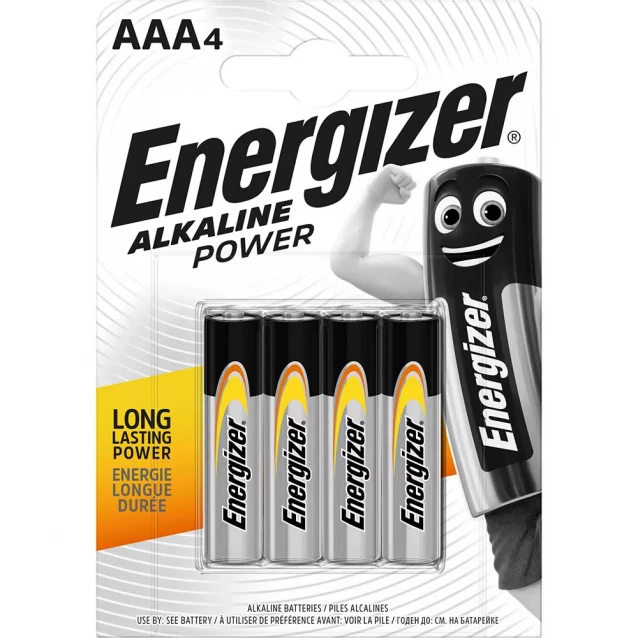 Energizer Батарейка AAA Alk Power уп. 4шт. 7638900247893 - 1