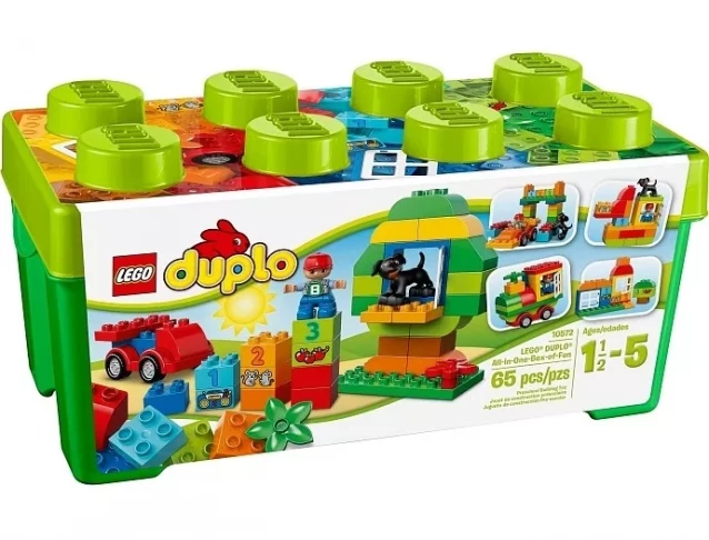 Конструктор LEGO Duplo Універсальний Набір LEGO® Duplo® «Весела Коробка» (10572) - 1