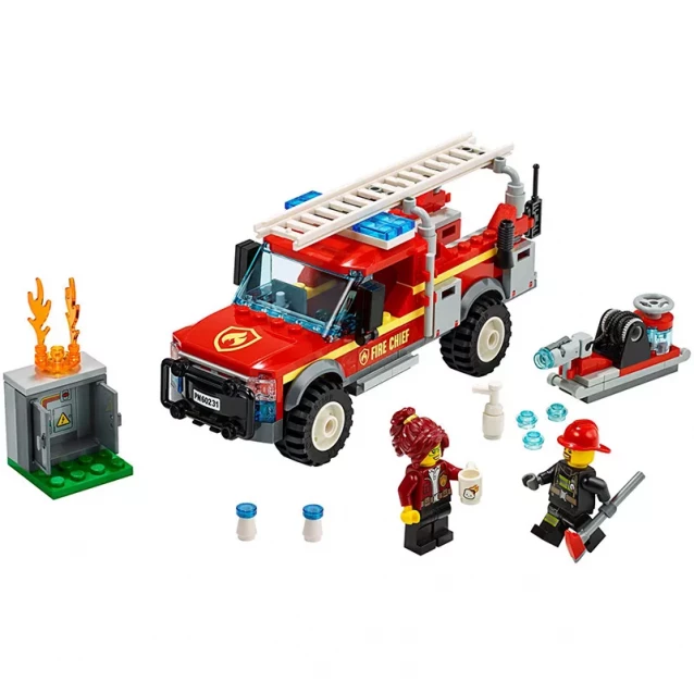 Конструктор LEGO City Вантажівка начальника пожежної частини (60231) - 5