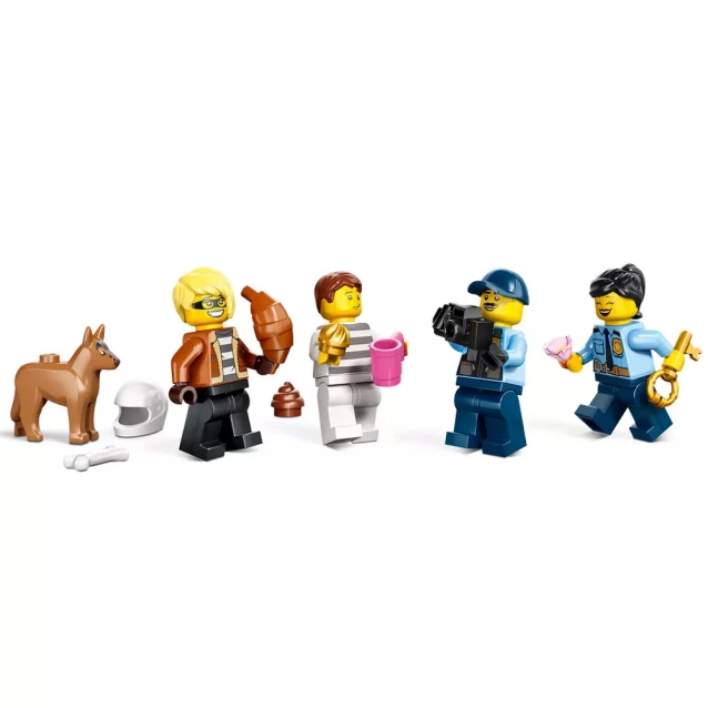 Конструктор LEGO City Переслідування на поліцейській дільниці (60370) - 8