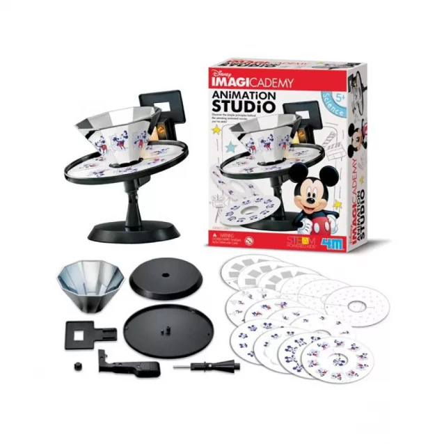 Набор для исследований 4M Disney Дисней мультипликационный проектор (00-06206) - 2