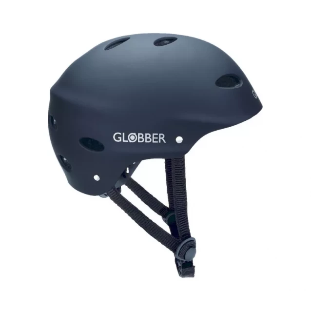 GLOBBER Шлем защитный подростковый (черный, 57-59 см) - 2