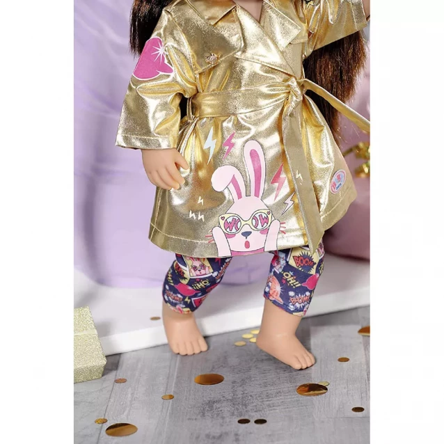 Zapf Набір одягу для ляльки BABY BORN серії "День Народження" - СВЯТКОВЕ ПАЛЬТО (на 43 cm) 830802 - 4