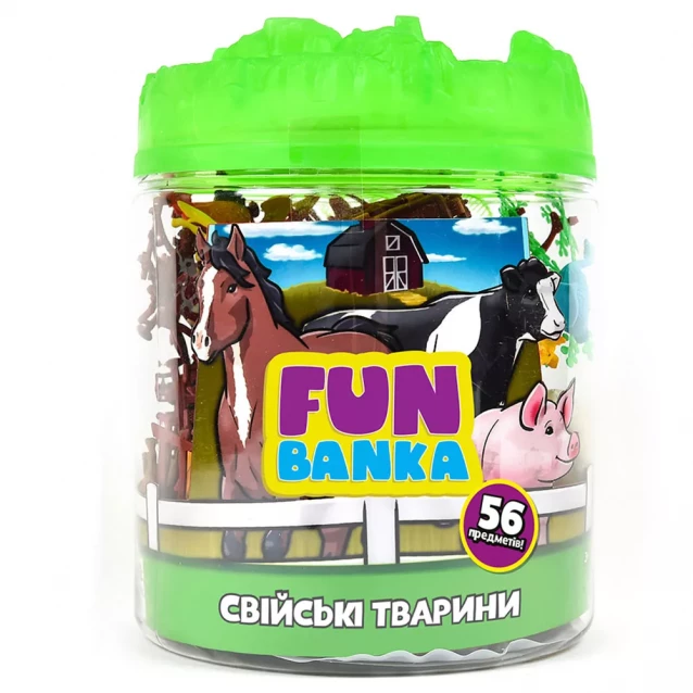 Ігровий набір Fun Banka Свійські тварини (320062-UA) - 1