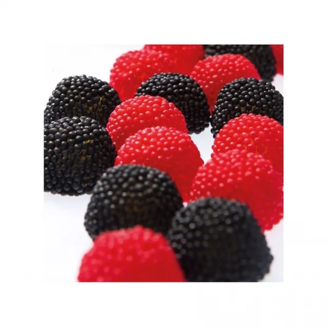 желейні цукерки Червоні і чорні ягоди 12*100г - 2