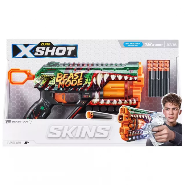 Бластер X-Shot Skins Griefer Beast Out (36561A) - 2