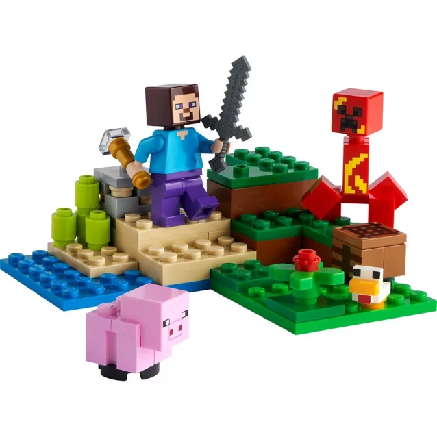 Конструктор Lego Minecraft Пастка Кріпера (21177) - 3