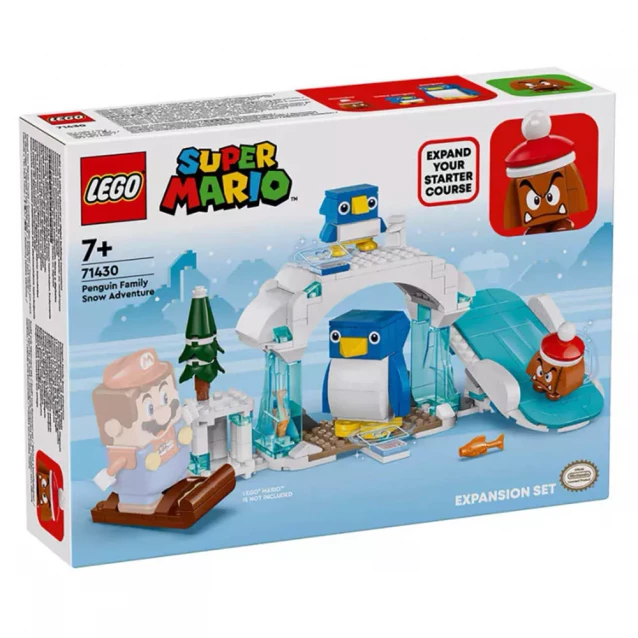 Конструктор LEGO Super Mario Снежное приключение семьи penguin Дополнительный набор (71430) - 1
