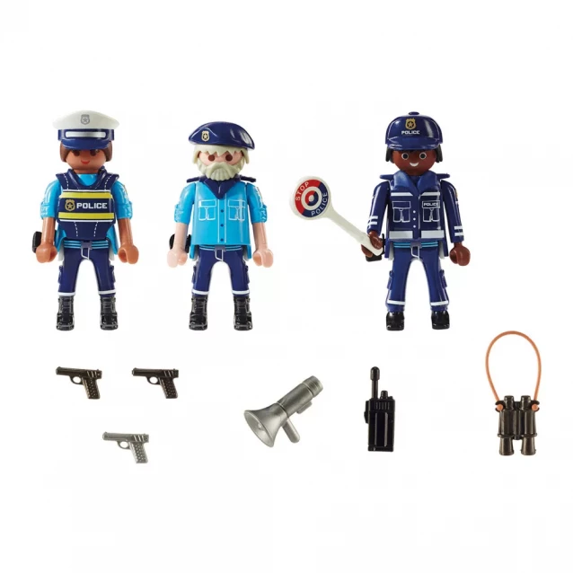 Ігровий набір Playmobil Набір фігурок поліції (70669) - 2