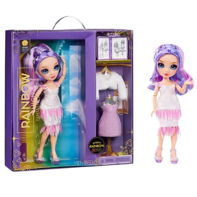 Лялька Rainbow High Fantastic Fashion Віолетта (587385) - 1
