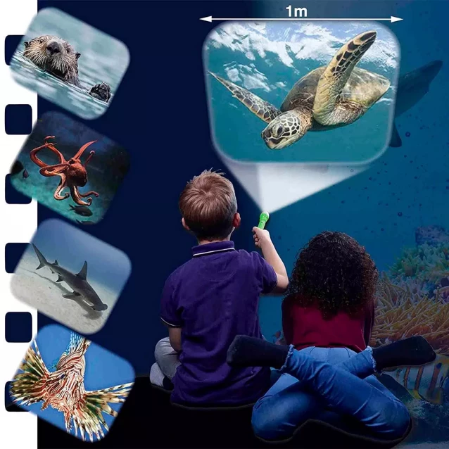Фонарик-проектор Brainstorm Toys Жители морей (N5132) - 3