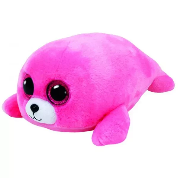 Дитяча іграшка м’яконабивна TY Beanie Boo's 37198 Рожеве тюленя "Pierre" 15см - 1