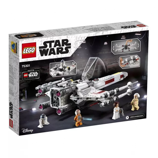 Конструктор LEGO Star Wars Винищувач X-Wing Люка Скайвокера (75301) - 2