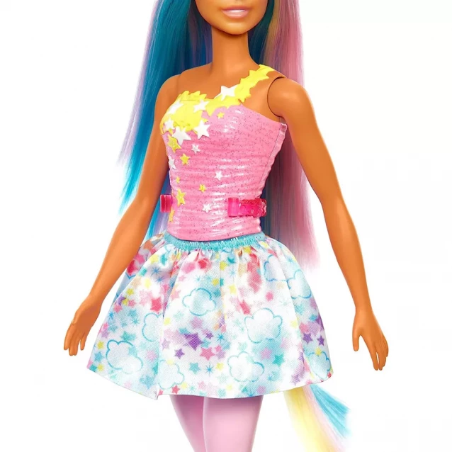 Кукла-единорог Barbie в светло-розовом стиле (HGR21) - 4