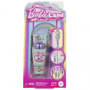 Міні-лялька-сюрприз Barbie Mini BarbieLand Pop Reveal Бабл-ті в асортименті (JCR22)  лялька Барбі