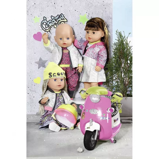 Zapf Набір одягу для ляльки BABY BORN - ПРОГУЛЯНКА МІСТОМ (43 cm) 830222 - 2