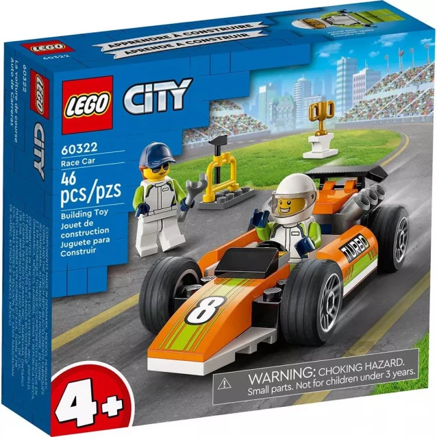 Конструктор LEGO City Гоночный автомобиль (60322) - 1