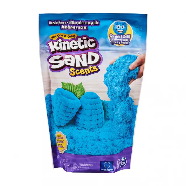 Кінетичний пісок KINETIC SAND Блакитна малина (71473R) - 1