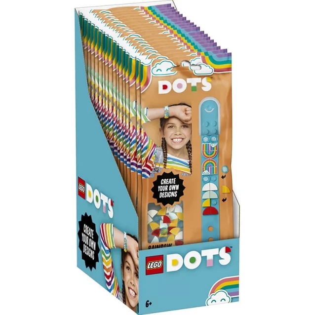 Конструктор LEGO Dots Браслет «Веселка» (41900) - 4