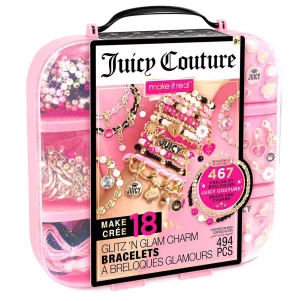 Набір для створення шарм-браслетів Make it Real Juicy Couture Шик та Блиск (MR4439) дитяча іграшка