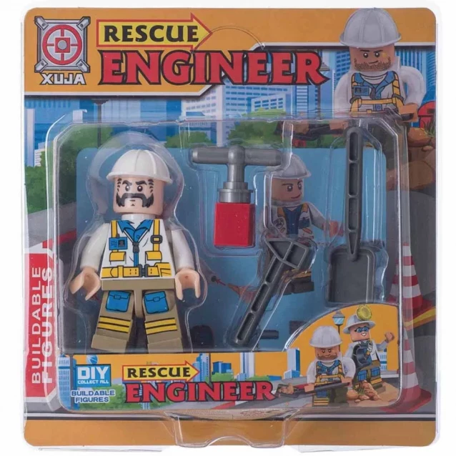 Space Baby Іграшковий набір фігурка-конструктор з аксесуарами серії Rescue engineer в асортименті SB1050 - 5